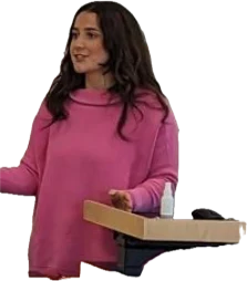 Annamarie Galante teaching a class at Duquesne